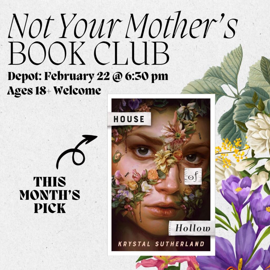 Not your Mother's Book Club Reads House of Hollow in February