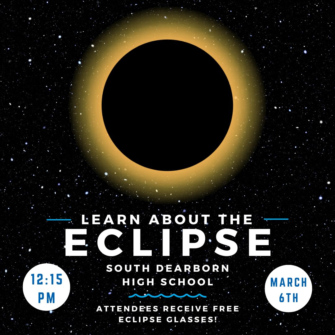 learn about the eclipse at SDHS this March