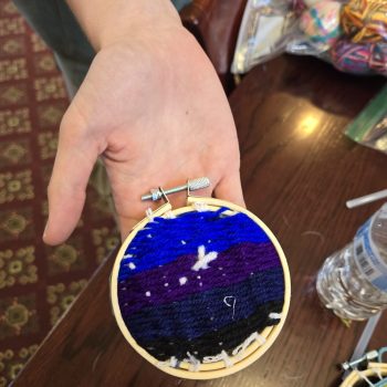 Teen Craft Collective - Yarn Weaving