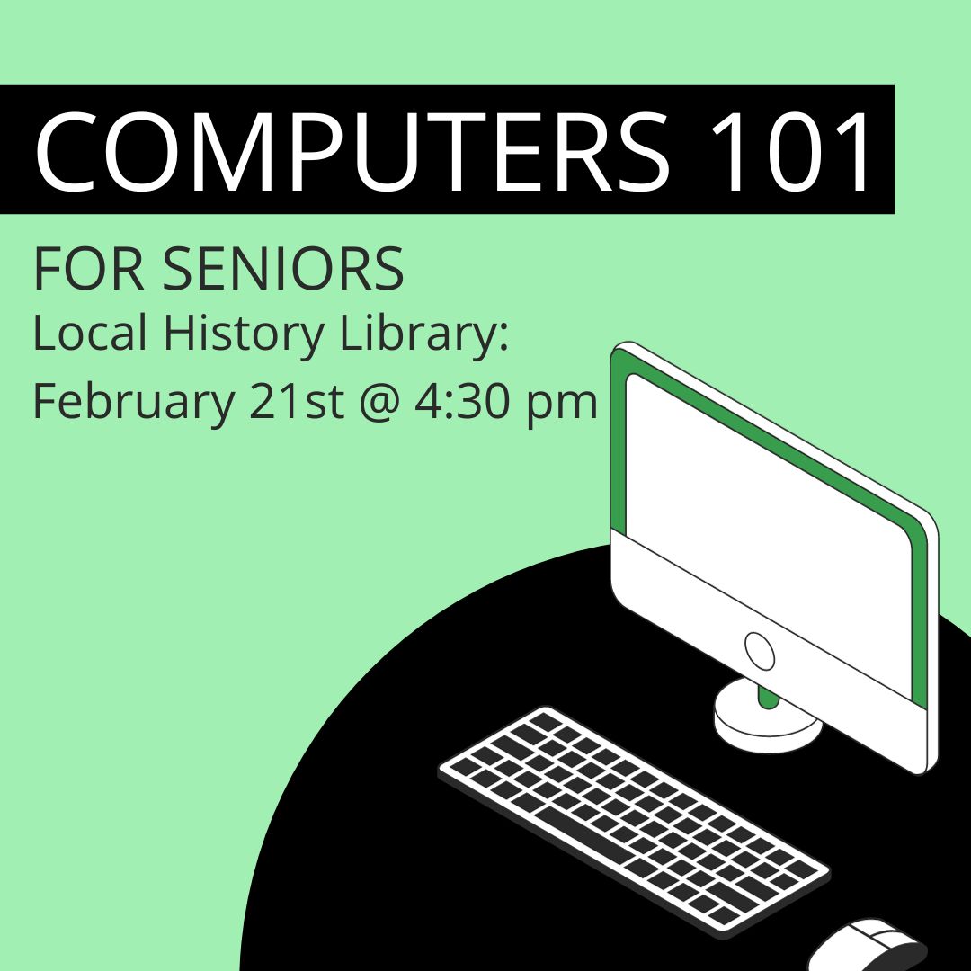 Computers for Seniors is meeting in February