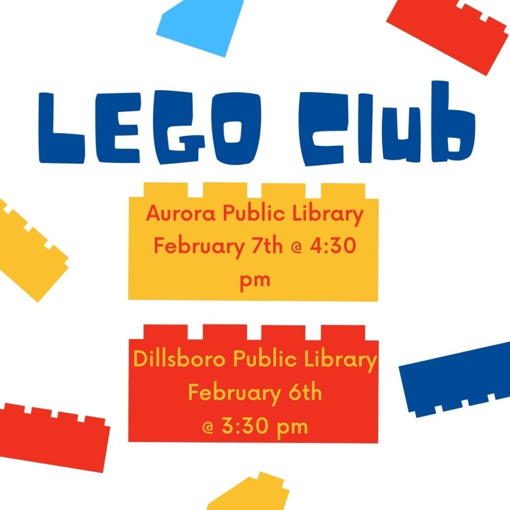 Lego Club meets in february