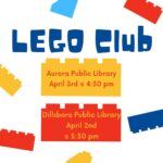 Lego Club Meets in April