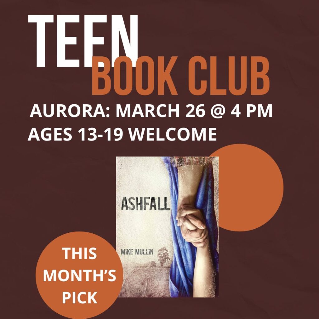Teen Book Club reads Ashfall by Mike Mullin