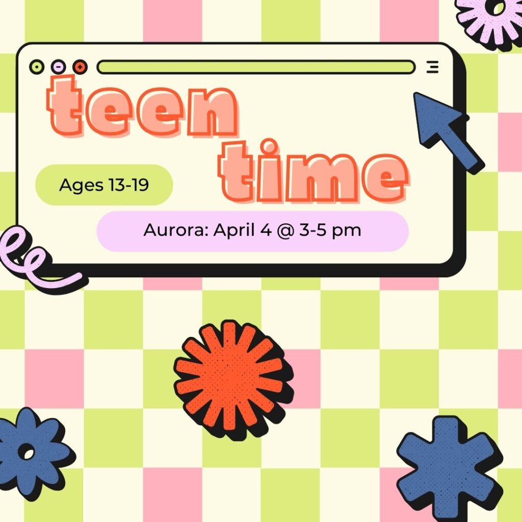 Teen Time this April